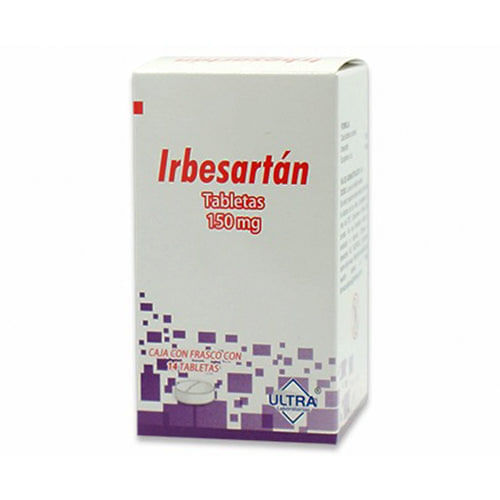 Irbesartan 150 Mg Con 14 Tabletas Generico Ultra