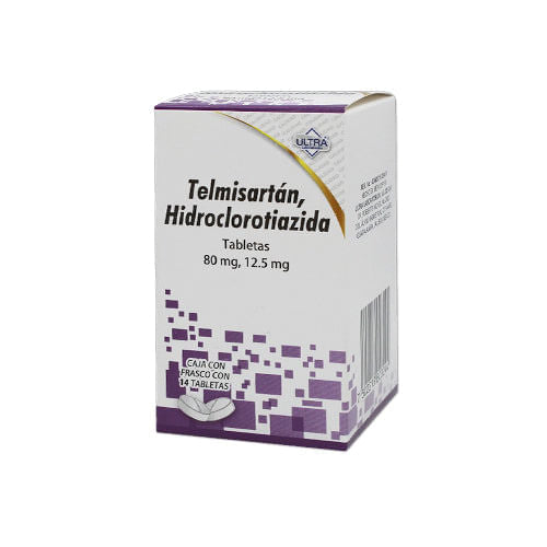Telmisar Generic Telmisar-Hidr 80 / 12.5 Mg Tab14 Ultra – Farmacia Herrera