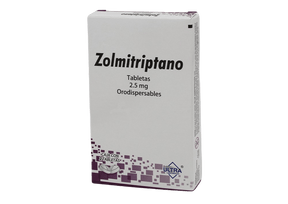 Zolmitriptano 2.5 Mg Con 2 Tabletas Ultra Generico