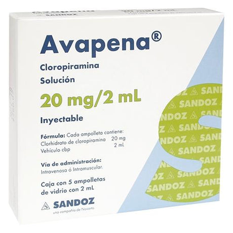 Avapena 2 Ml Ampulas Con 5