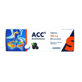 Acc 200 Mg Con 20 Tabletas Efervecentes