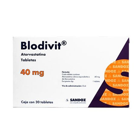 Blodivit 40 Mg Con 30 Tabletas