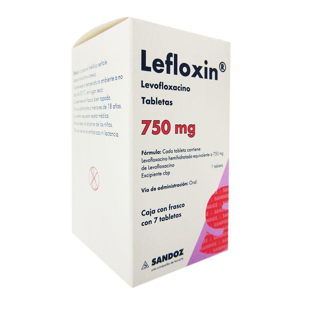 Lefloxin 750 Mg Con 7 Tabletas