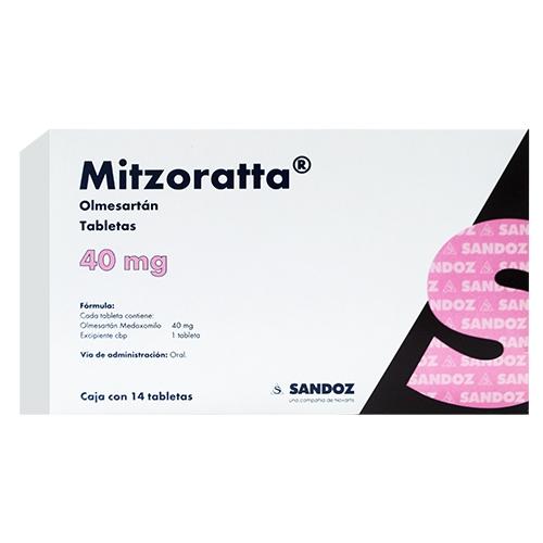 Mitzoratta 40 Mg Con 14 Tabletas