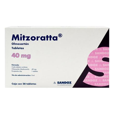 Mitzoratta 40 Mg Con 28 Tabletas