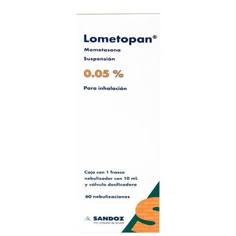 Lometopan Suspension 0.05% 10 Ml 60 Nebulizaciones