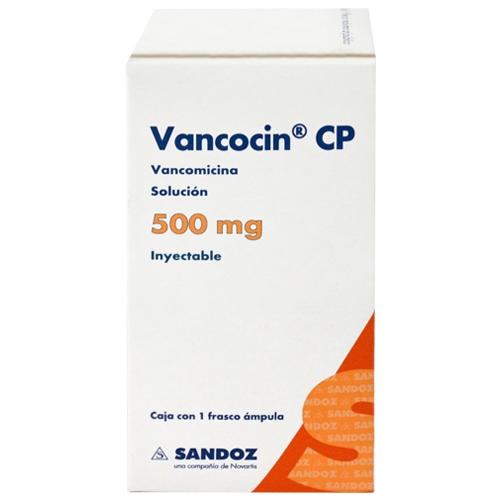 Vancocin-Cp 500 Mg Solución Iny