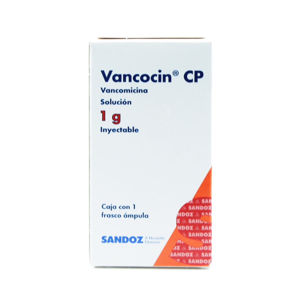 Vancocin-Cp 1 G Solución Iny