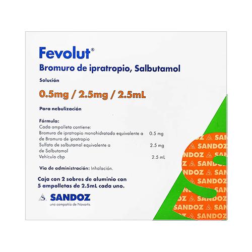 Fevolut 0.5 Mg / 2.5 Mg / 2.5 Ml