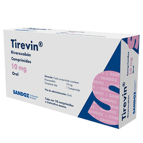Tirevin 10 Mg Con 10 Tabletas