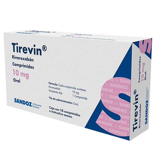 Tirevin 10 Mg Con 10 Tabletas