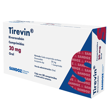 Tirevin 20 Mg Con 28 Tabletas