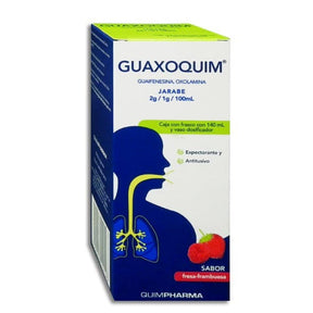 Guaifenesina Oxolamina Guaxoquim 2 / 1 G / 100 Ml Frasco 140 Ml