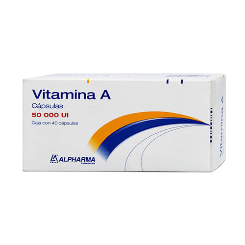 Retinol Vitamina A 50 000 Ui Con 40 Alpharma Generico