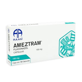 Fluconazol Ameztran 100 Mg 10 Capsulas