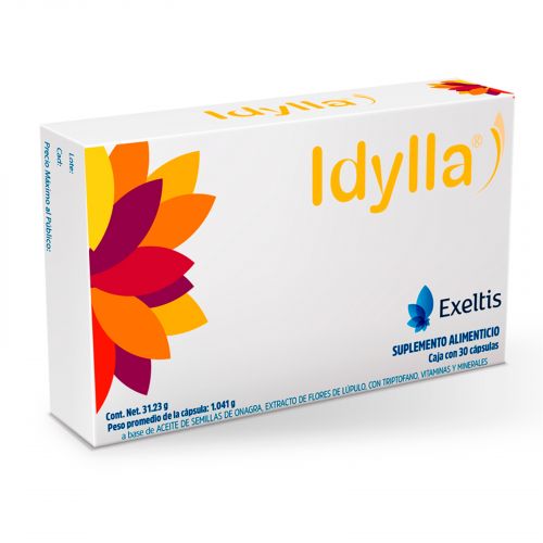 Idylla Supl Alim Con 30 Cap
