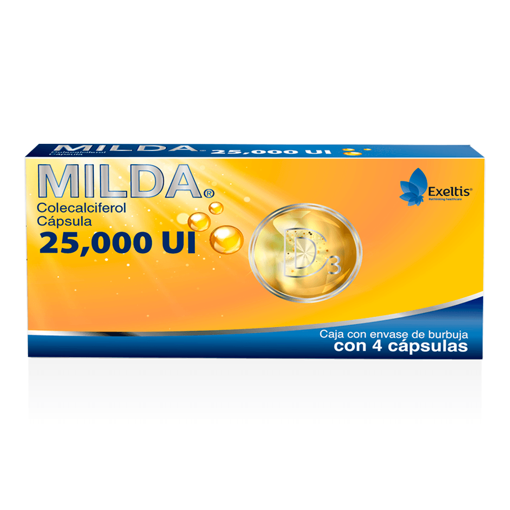Milda 25000 Ui 4 Cap