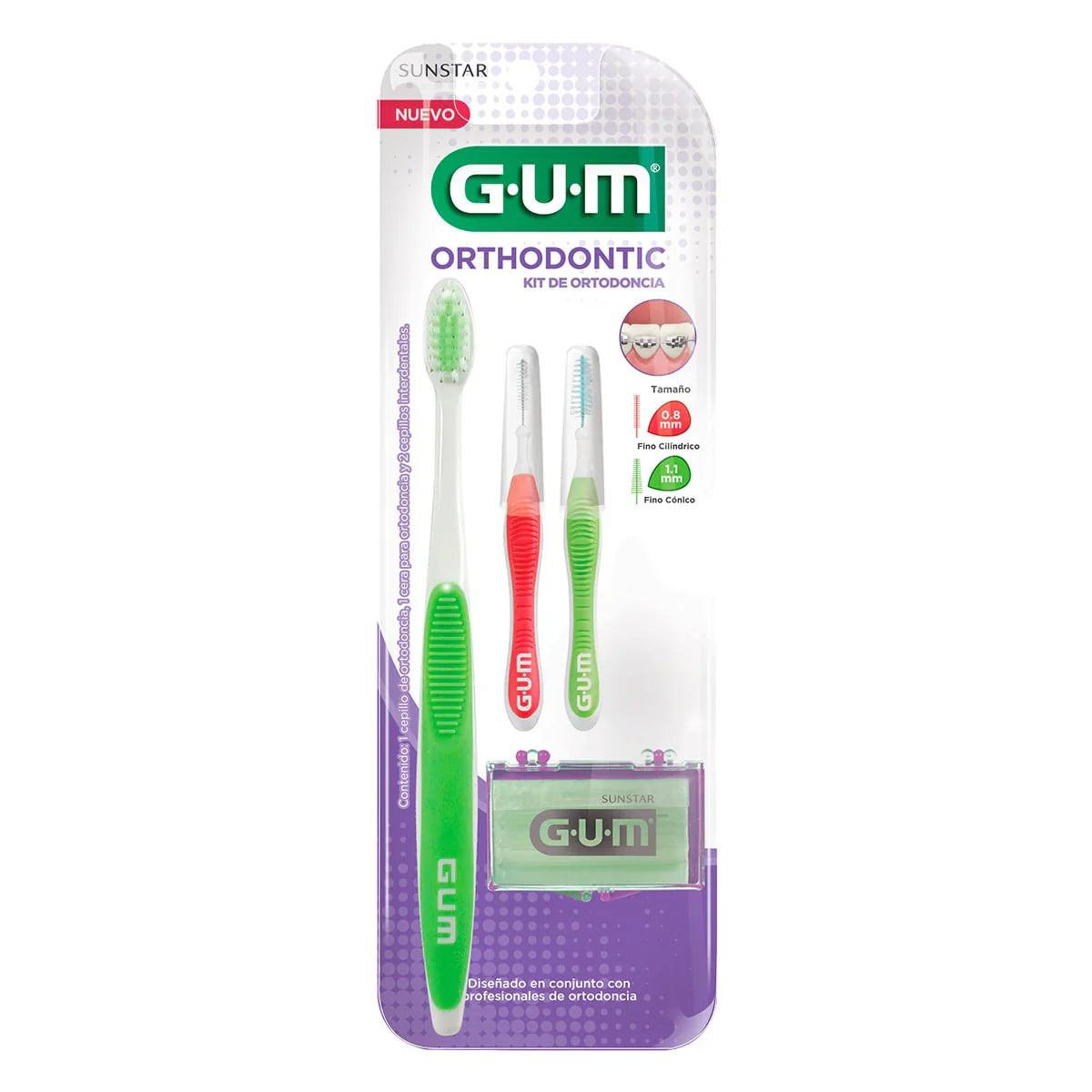 Kit Gum Ortodoncia Con 4 Piezas