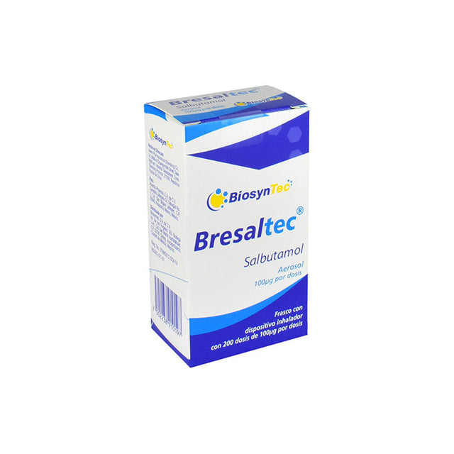 Salbutamol Bresaltec Spray 100 Mcg / Dosis Frasco 200 Dosis
