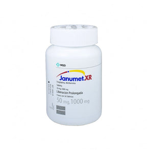 Janumet Xr 50 Mg / 1000 Mg Con 56 Tabletas Lp