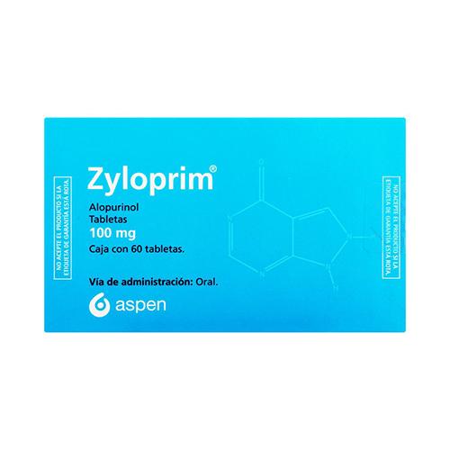 Zyloprim 100 Mg Con 60 Tabletas