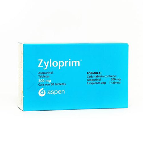 Zyloprim 300 Mg Con 60 Tabletas