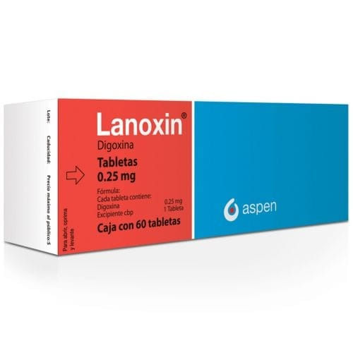 Lanoxin Tabletas 0.25 Mg Con 60