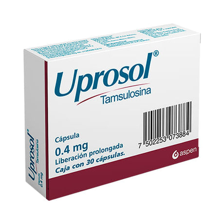 Uprosolución 0.4 Mg Con 30 Capsulas