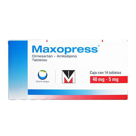 Maxopress 40 Mg 5 Mg Con 14 Tabletas