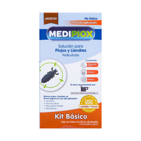 Medipiox Kit Basico Parapiojos 60 Ml