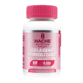 Colageno Hidrolizado Fco 60 Cap Hache Nutrition 7502293761352