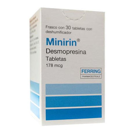 Minirin 0.2 Mg Con 30 Tabletas