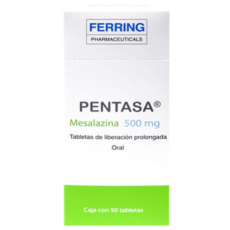 Pentasa 500 Mg Con 50 Tabletas