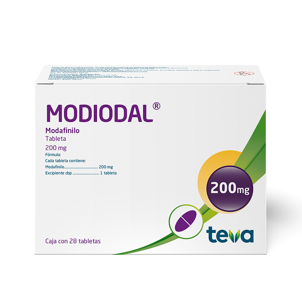 Modiodal 200 Mg Con 28 Tabletas