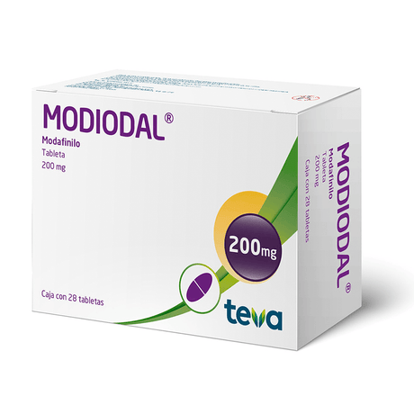 Modiodal 200 Mg Con 28 Tabletas