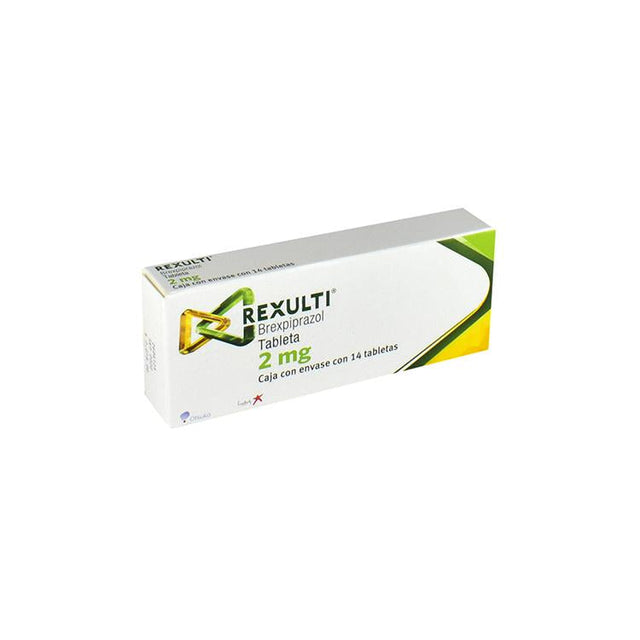 Rexulti 2 Mg Con 14 Tabletas