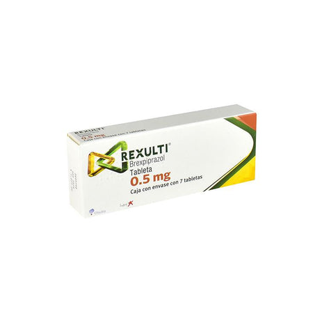 Rexulti 0.5 Mg Con 7 Tabletas