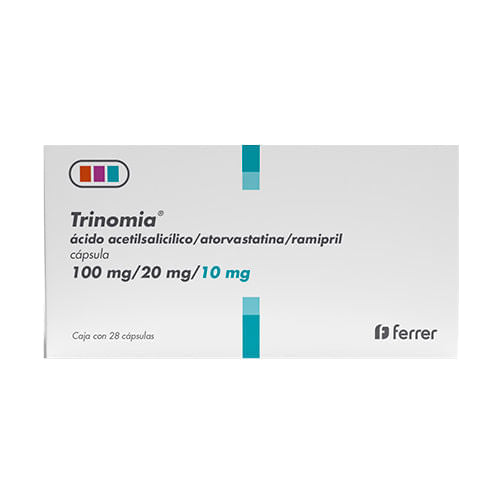 Trinomia 100 / 20 / 10 Mg Con 28 Capsulas