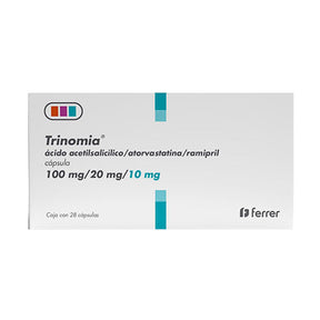 Trinomia 100 / 20 / 10 Mg Con 28 Capsulas
