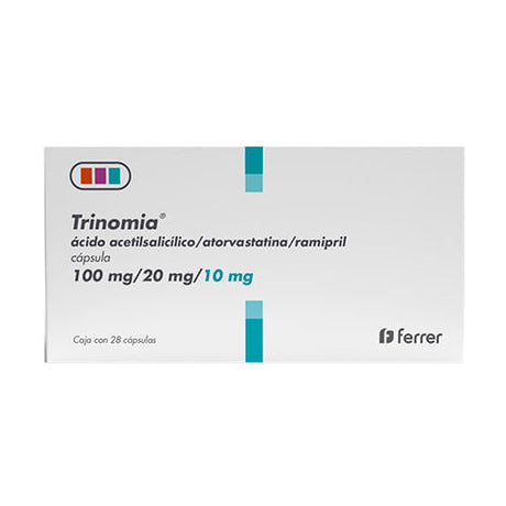 Trinomia 100 / 20 / 10 Mg Con 28 Capsulas