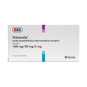 Trinomia 100 / 20 / 5 Mg Con 28 Capsulas