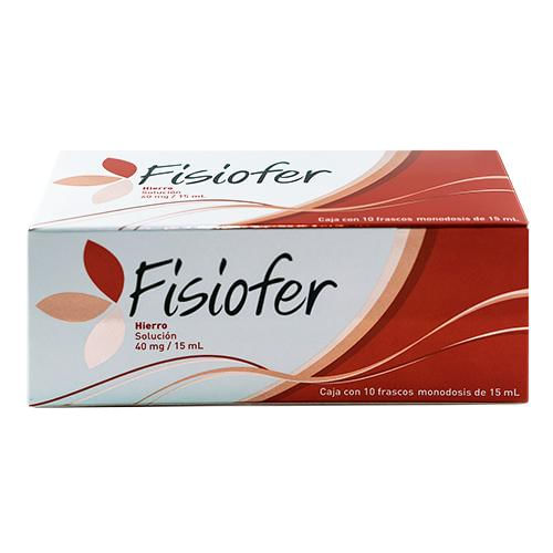 Fisiofer 40 Mg / 15 Ml Con 10 Fcos.