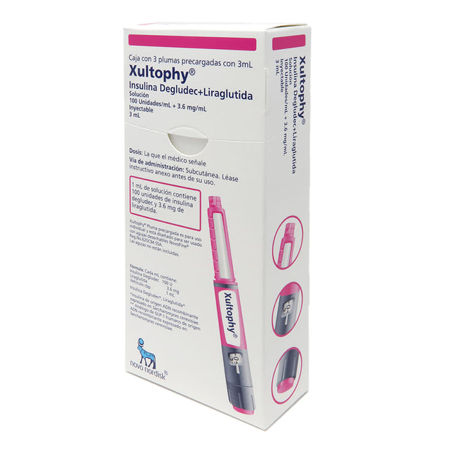 Xultophy 100U / 3.6 Mg 3Plum Prell 3 Ml