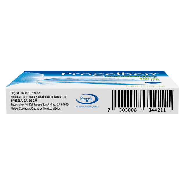 Benzonatato Progelben 100 Mg Con 20 Capsulas