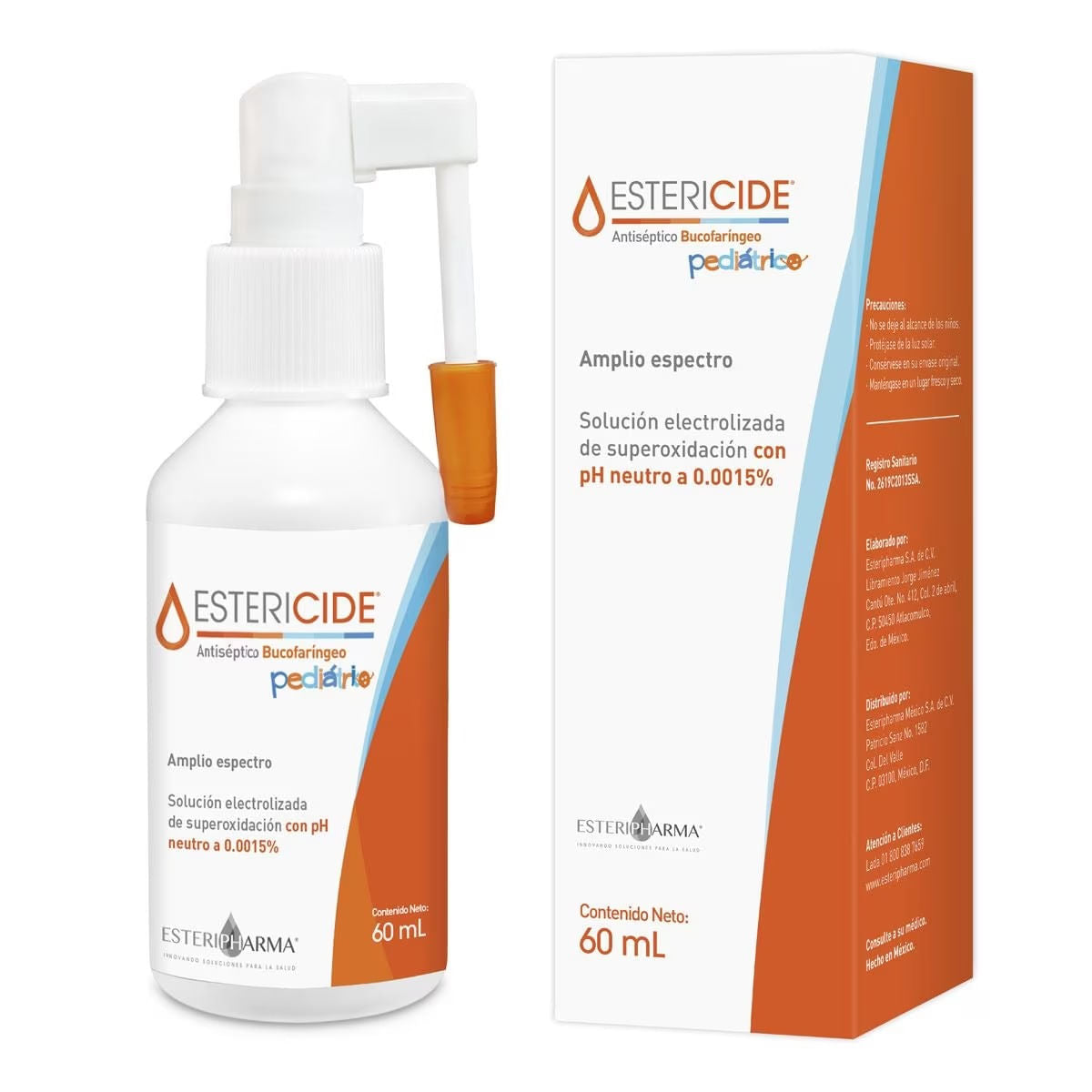 Estericide Bucof Pediatr Solución Frasco 60 Ml