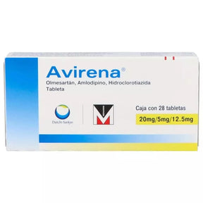 Avirena 20 / 5 / 12.5 Mg Con 28 Tabletas