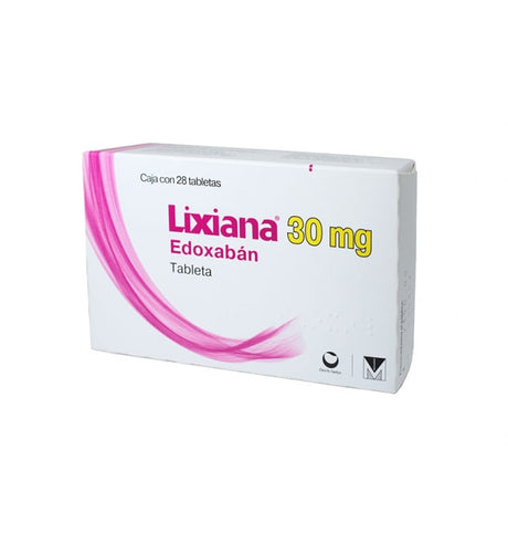 Lixiana 30 Mg Con 28 Tabletas