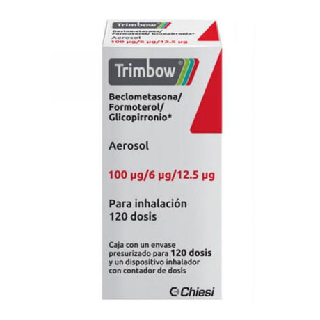 Trimbow 100 / 6 / 12.5 Inh Aer 120 Dos