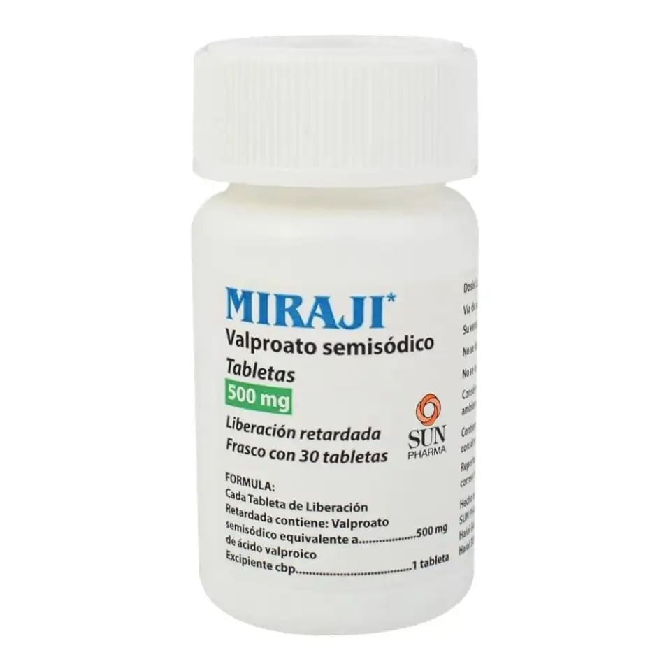 Miraji 500 Mg Con 30 Tabletas