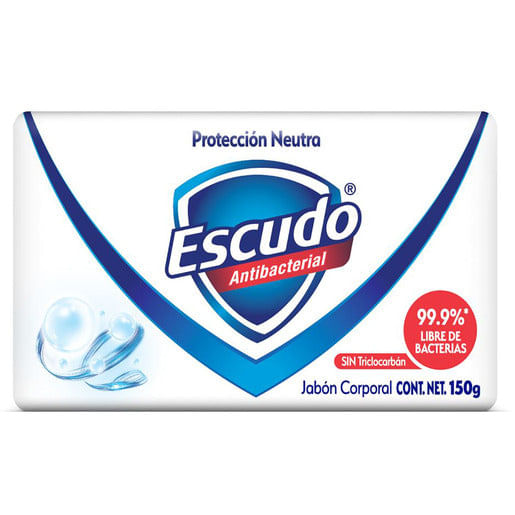 Jabón Escudo Bco Neutro 150 Gr